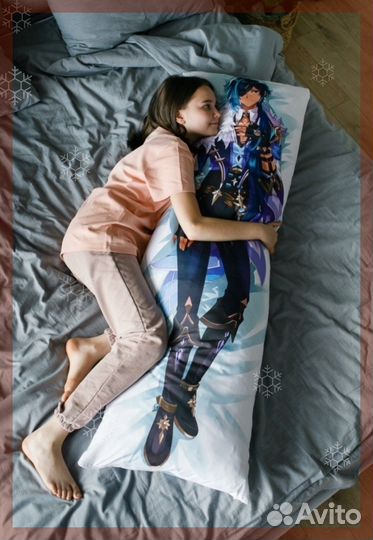 Дакимакура с персонажами Аниме