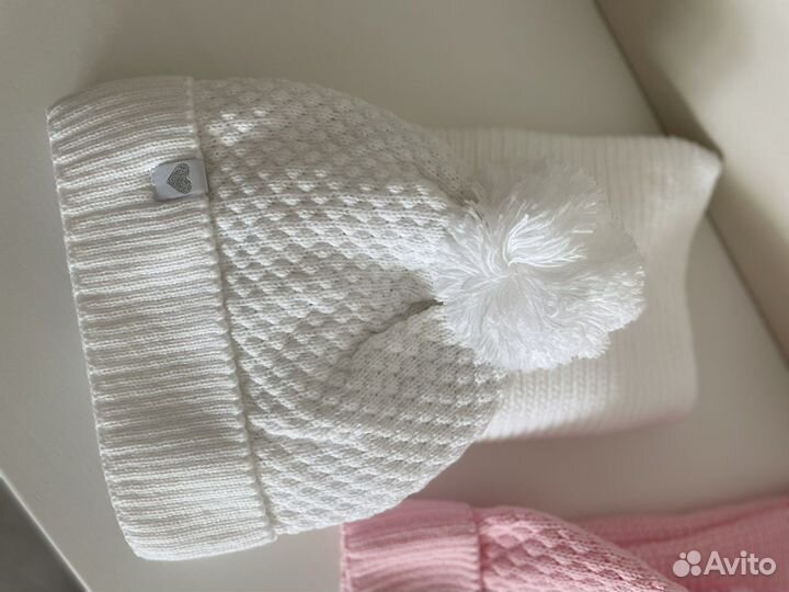 Шапка и шарф детские