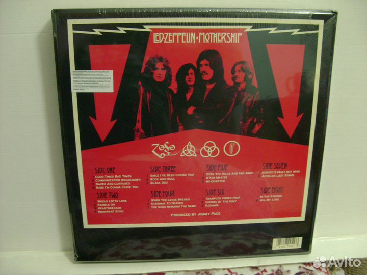 Led Zeppelin Mothership BOX 4LP