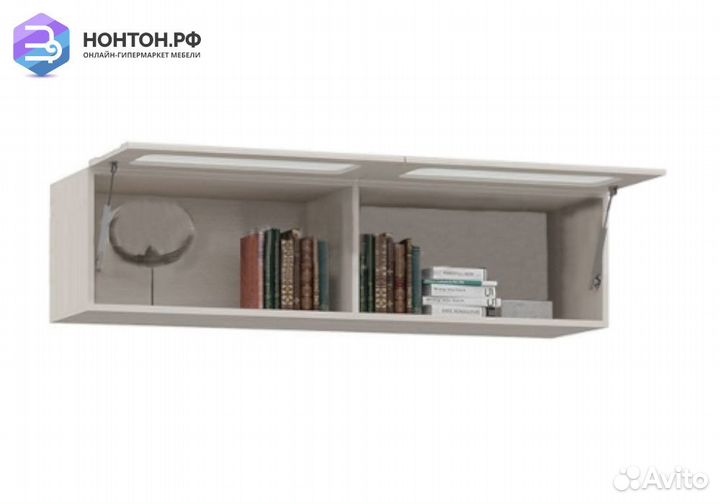 Витрина Эколь 4 сандал светлый