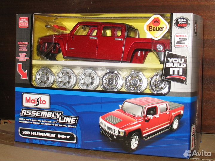 Сборная модель машины Нammer 2009 H-3T M 1/24 N4