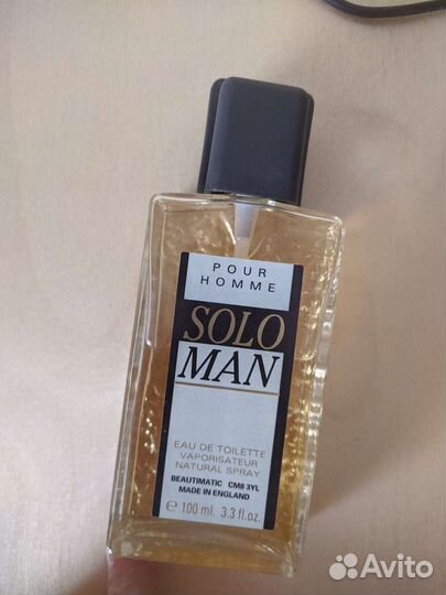 Парфюм pour homme solo man почтой