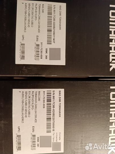 Материнская плата MSI MAG Z490 tomahawk Новая