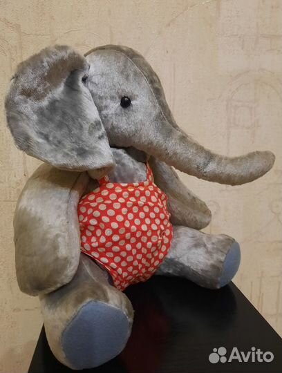 Мягкая игрушка слон СССР