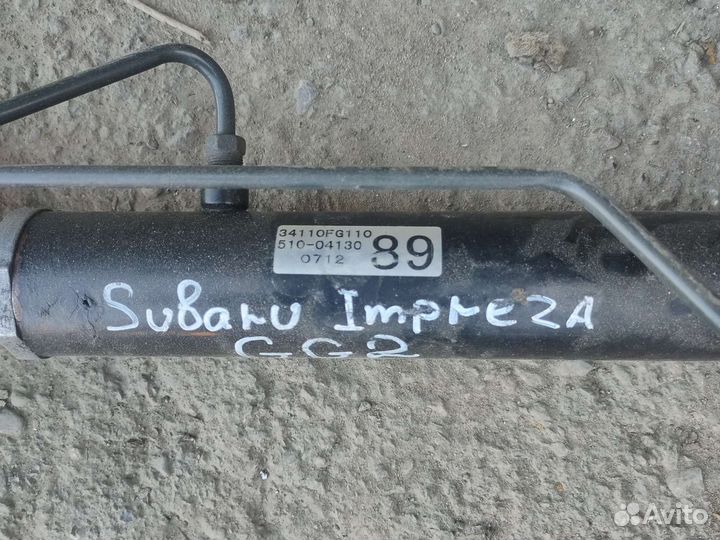 Рулевая рейка для subaru impreza. Кузов GG2