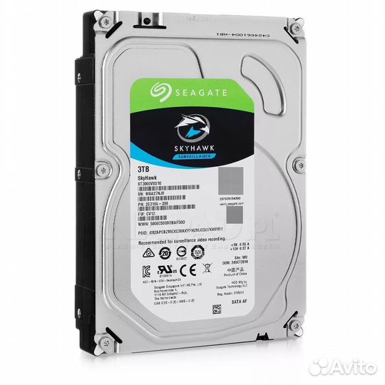 Жесткий диск SATA3 3Tb 3.5