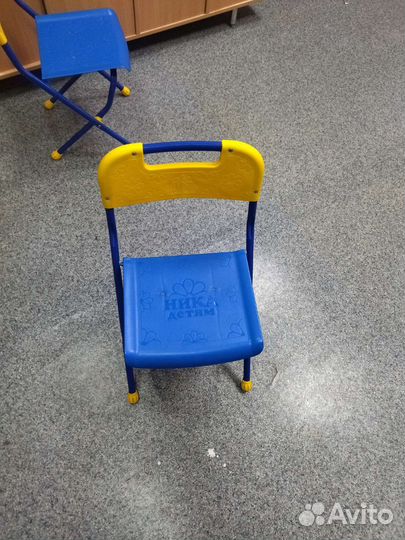 Детский складной стул