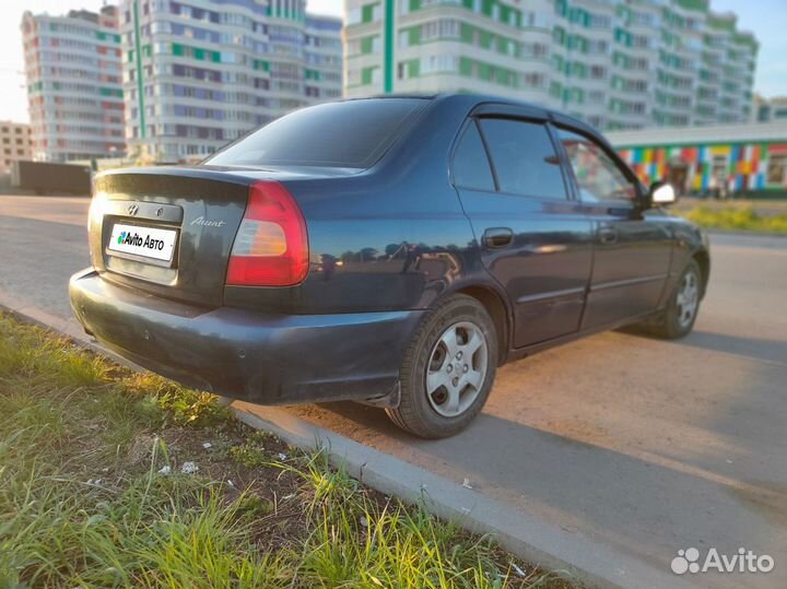 Hyundai Accent 1.5 МТ, 2007, 199 000 км