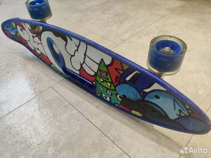 Пенни борд светящийся