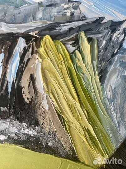 Картина маслом на холсте 