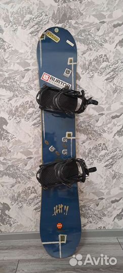 Сноуборд Burton Seven156cm+крепления К2 Cnich