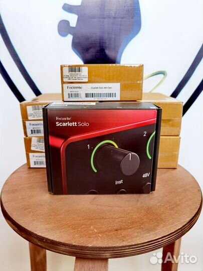 Звуковая карта Focusrite Scarlett Solo 4th Gen Нов