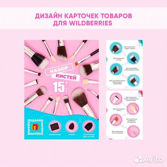 Карточки товара на wildberries