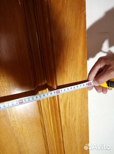 Дверь входная деревянная бу