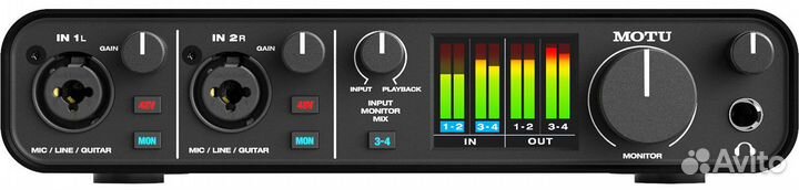 USB аудиоинтерфейс motu M4