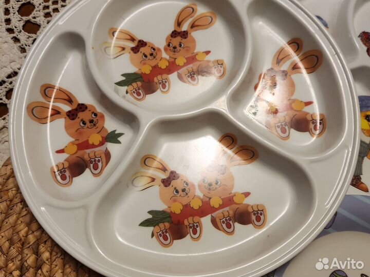 Набор тарелок для малыша