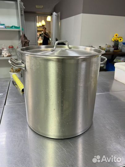 Кастрюля Luxstahl 40л. нержавеющая сталь