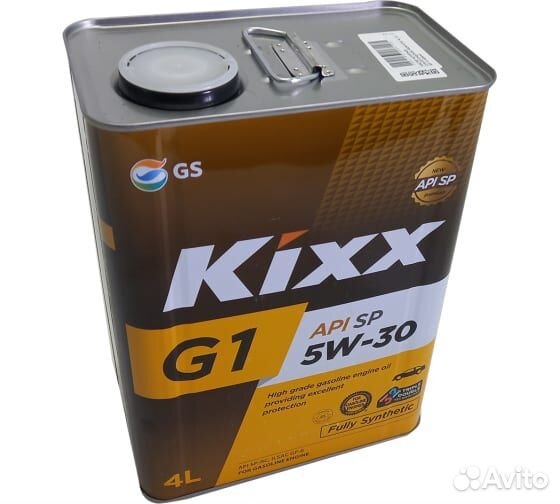 Масло моторное Kixx G1 SP 5W-30 SP синтетика 4 л