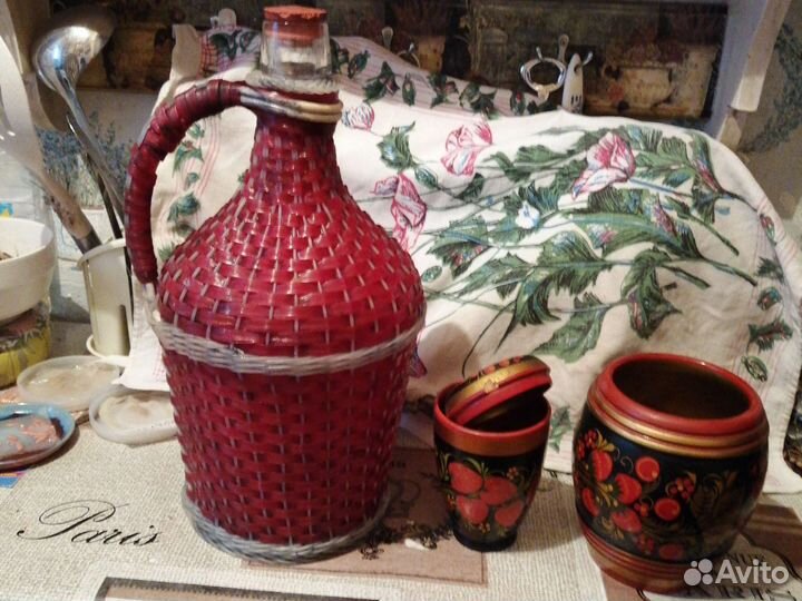 Бутылка в оплетке