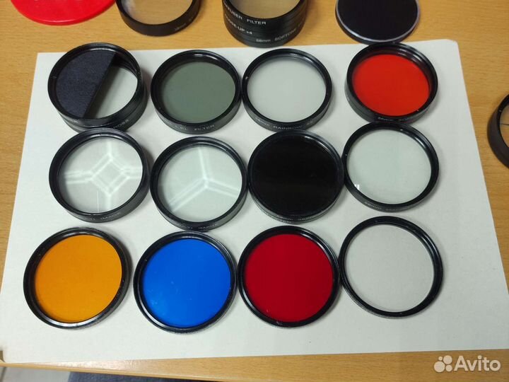Набор светофильтров 58мм