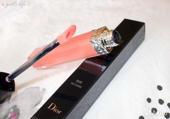 Блеск для губ Dior Rouge Brillant 808