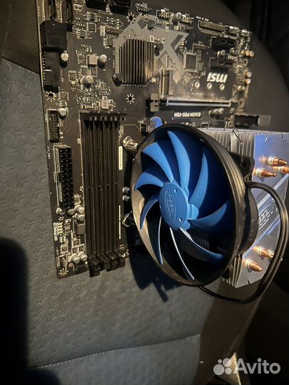 Процессор intel core i3 9100f с материнской платой