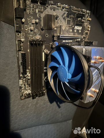 Процессор intel core i3 9100f с материнской платой