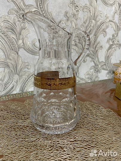 Чешский хрусталь графин