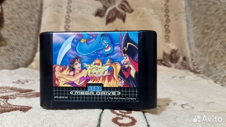 Alladin картридж для Sega Mega Drive 2
