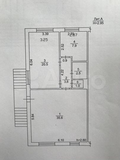 Помещение свободного назначения, 73 м²