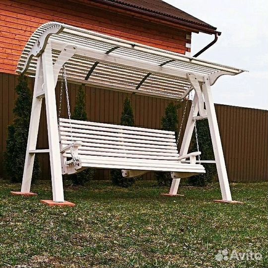 Качель из массива