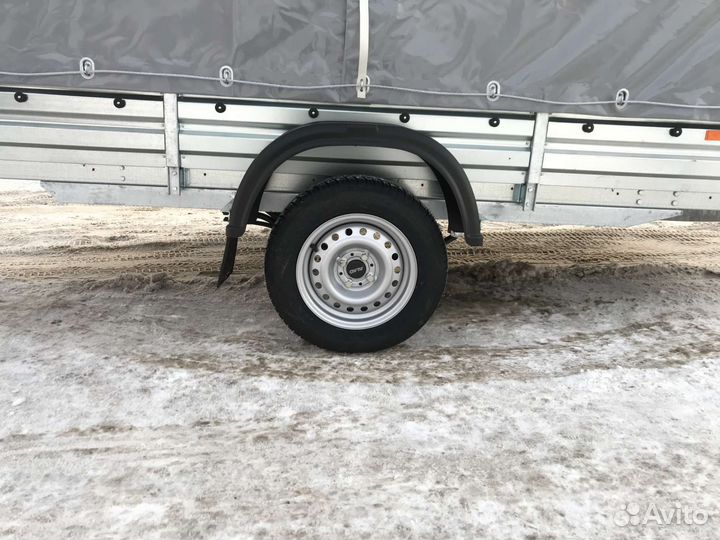 Прицеп мзса 817717.022 с тентом