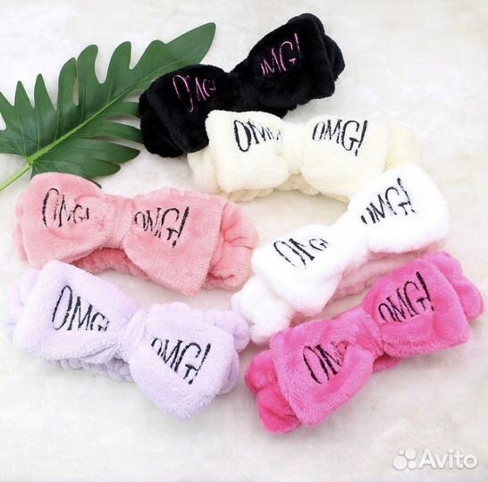 Косметическая повязка на голову