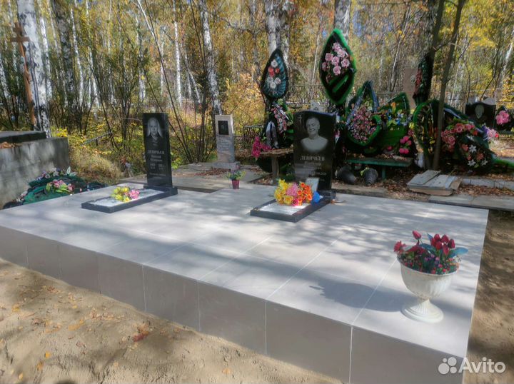 Благоустройство могил