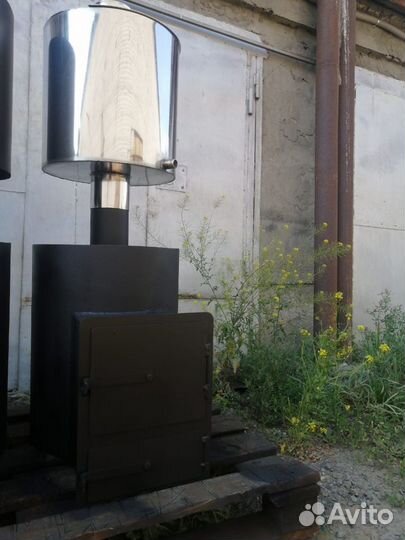Печи для бани из трубы