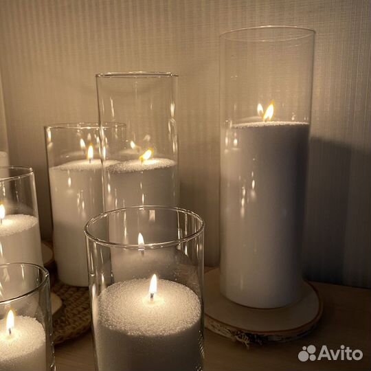 Насыпные свечи аренда