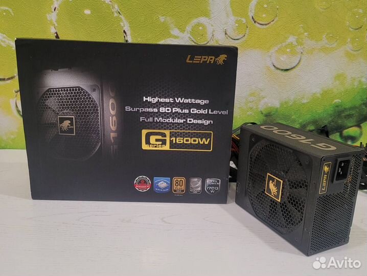 Блок питания ATX Lepa G1600-MA-EU Gold