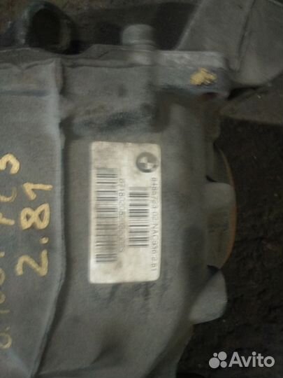 Редуктор 2.81 на BMW 3' F30 4' F32 1' F20 LCI