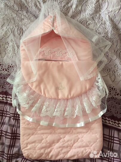 Конверт на выписку для девочки