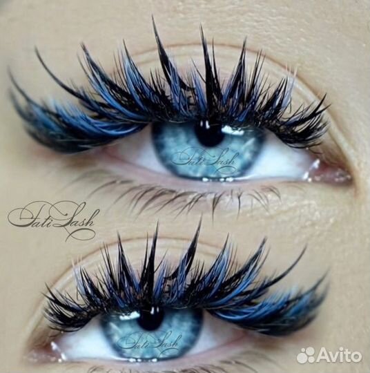 Модель на ресницы