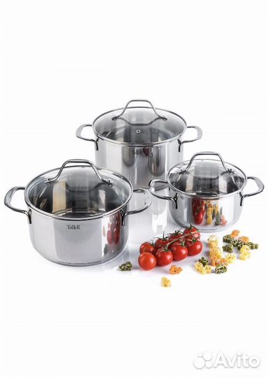 Новый набор кастрюль Taller Брилон TR-11060