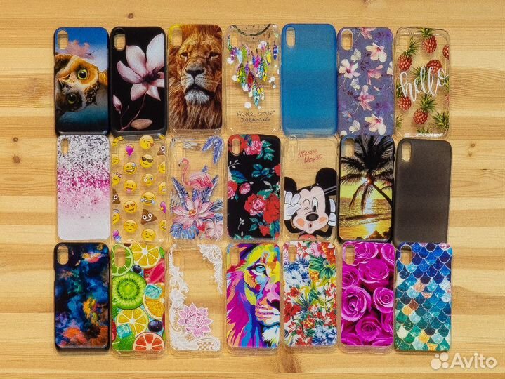 Чехлы накладные для iPhone X