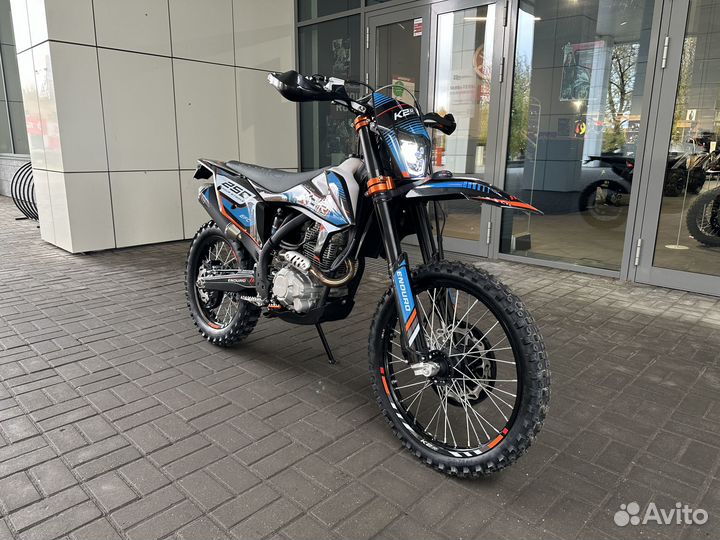 Мотоцикл K2R 250 EFC - Blue/Black (2024)