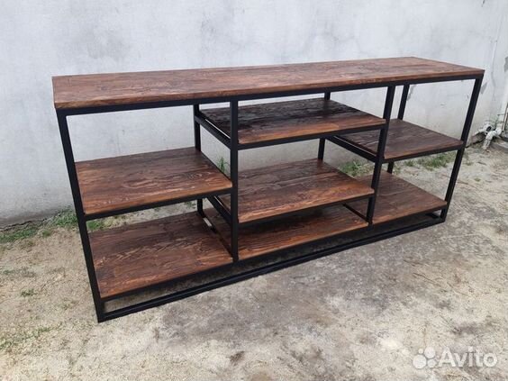 Тумба в стиле лофт