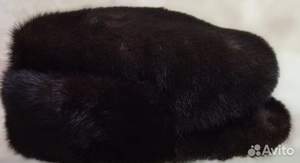 Норковая шапка -мужская кепка