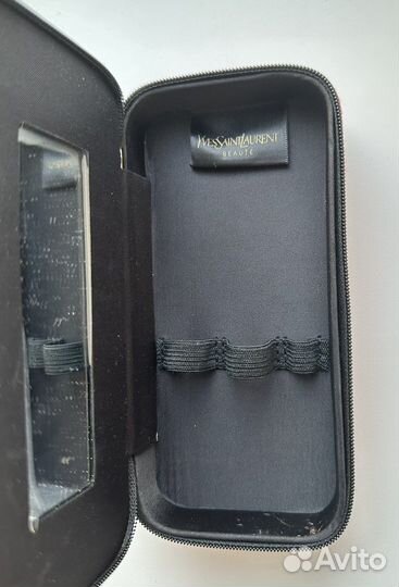 Ysl набор кистей в косметичке