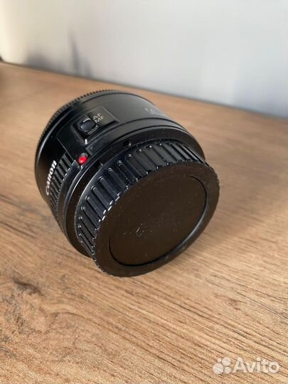 Объектив Canon 50mm 1.8 ef
