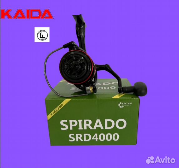 Катушка с байтранером фидерная kaida Spirado 3000