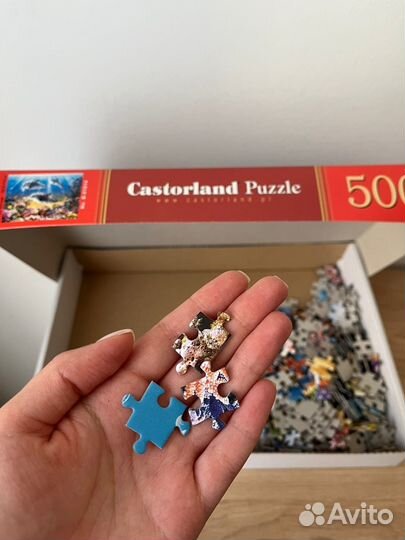 Пазлы 500 деталей, бренд Castorland Puzzle