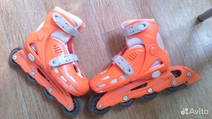 Коньки роликовые две пары